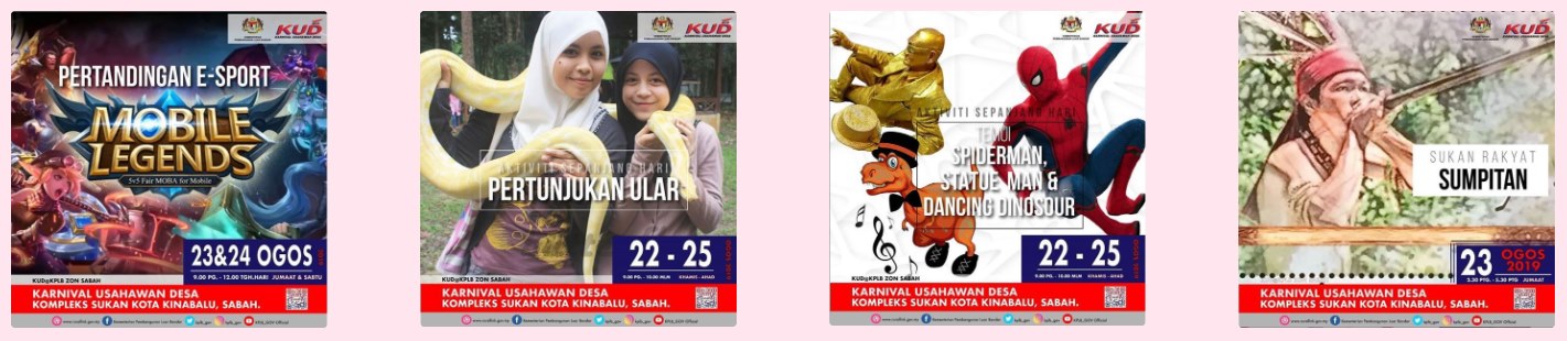 Karnival Usahawan Desa (KUD) Peringkat Negeri Sabah Tahun 2019