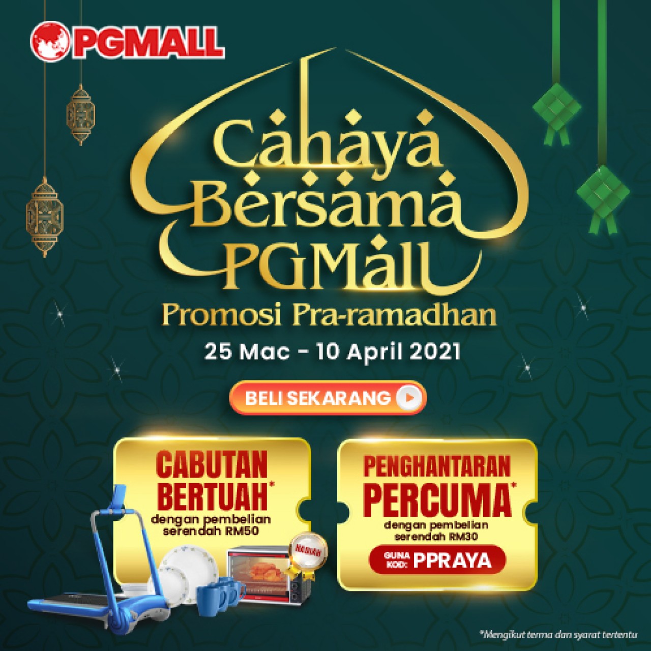 Promosi Pra-Ramadhan PGMALL