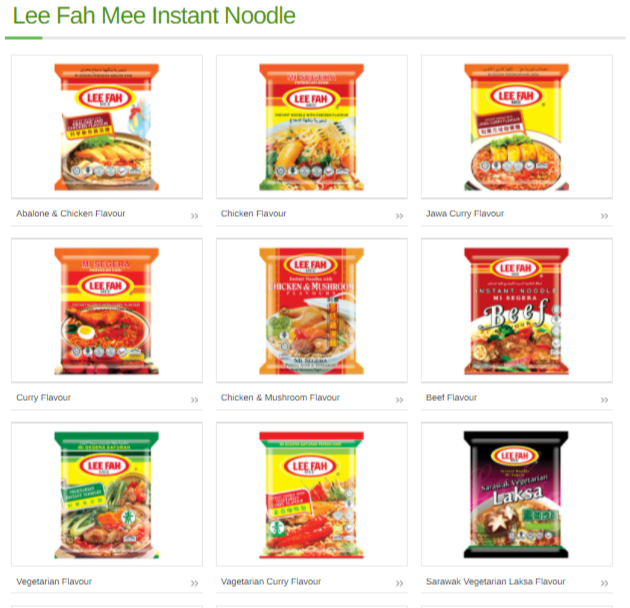 Lee Fah Mee Instant Noodle