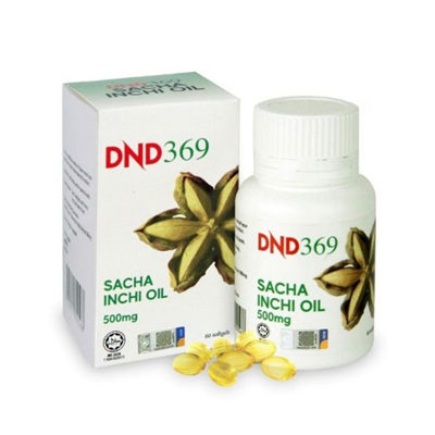 DND369 Sacha Inchi Oil Softgel 100% Organic - Dr. Noordin Darus Formula